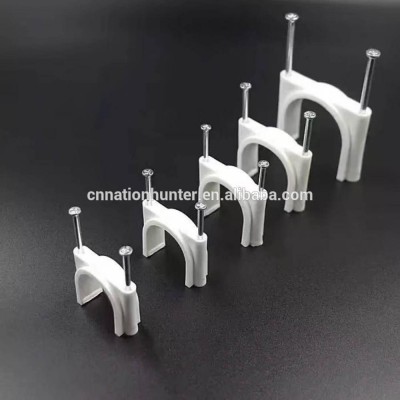 Video!!!Cheaper price plastic LDPE nail Cable Clip injection Mould,wire clips mold,cable clips automatic nailing machine