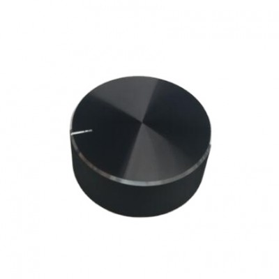 Video!Exporting since 2004,Professional 40*16mm cnc machining anodize black/silver finish oven rotary control aluminum knob